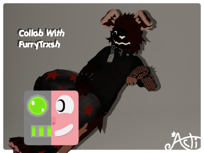 Toaster ProtoRexPup - Arti⁄FurryTrxsh by FufflyArti - VRChat avatar preview