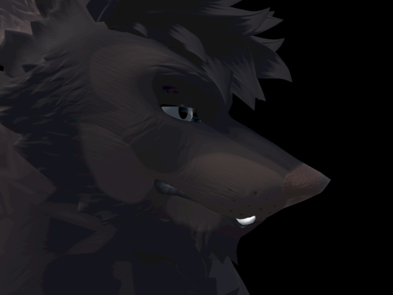 Mikuan grey Wolfman by Mikuan - VRChat avatar preview