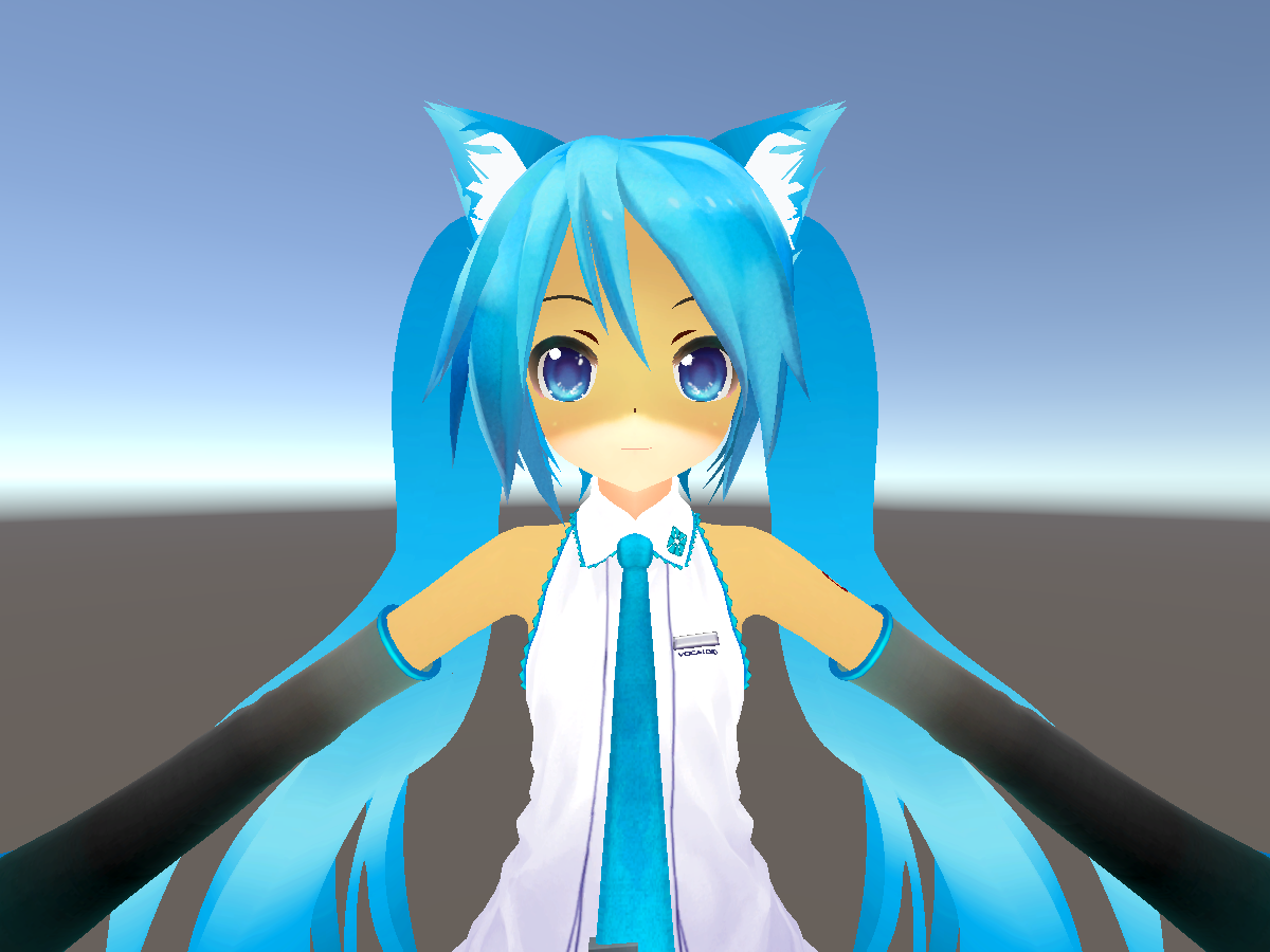 Fox Miku Furry 3 by Eugeny103 - VRChat avatar preview