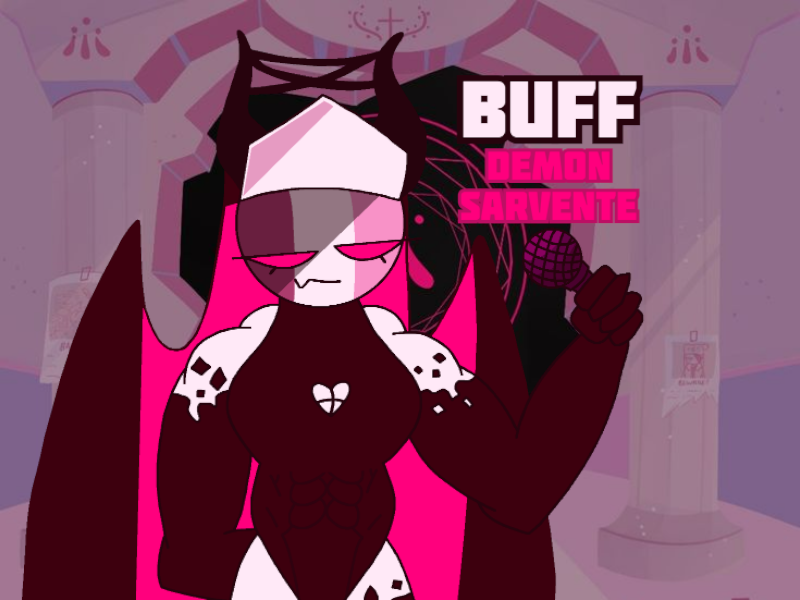 buff Demon Sarvente by Pozdek - VRChat avatar preview