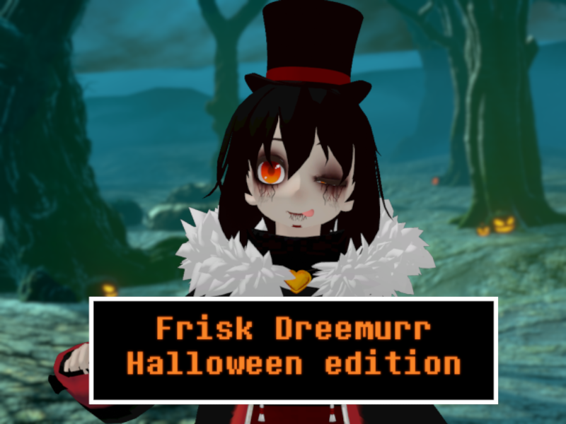 Frisk Dreemurr （Halloween Edition） by Cһara Dreemurr - VRChat avatar preview