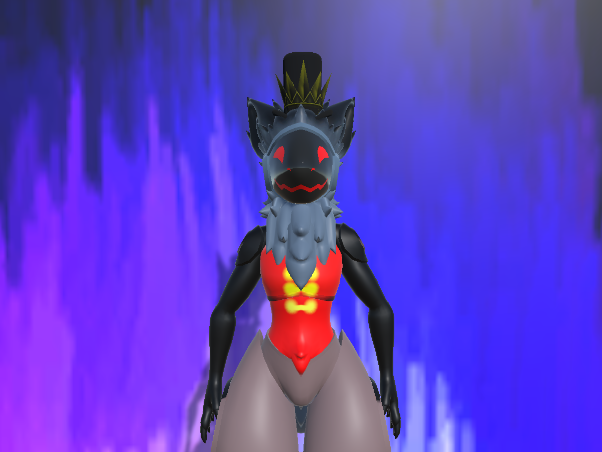 Stolas protogen by duhredstonegod - VRChat avatar preview