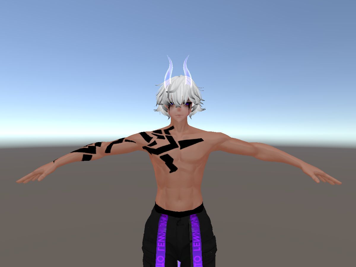 lazy demon boy by MITO-senpai - VRChat avatar preview