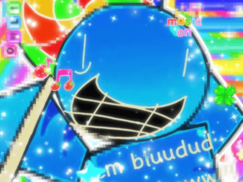 Bluudud themed Racer Sun by Cadence Lune - VRChat avatar preview