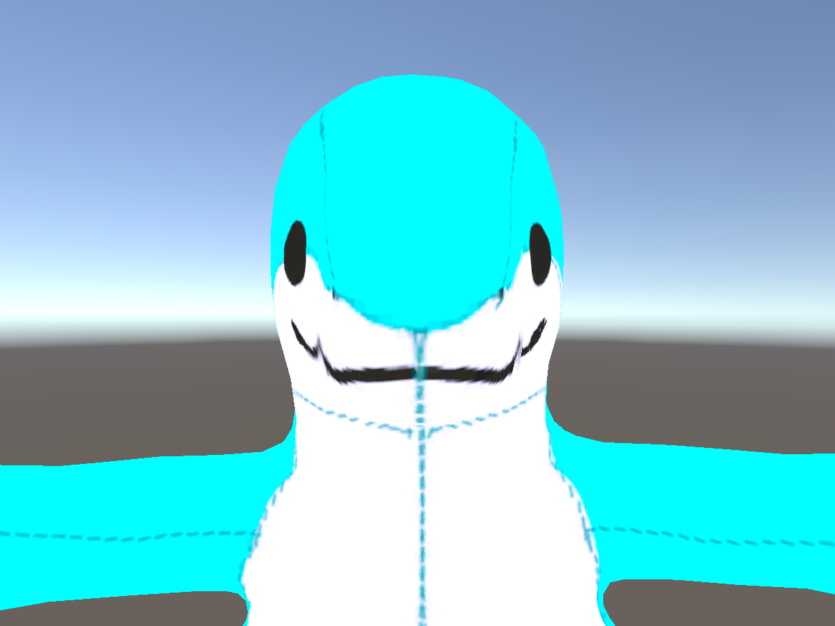 BLUE DINO Pitch BOY by ethan78784 - VRChat avatar preview